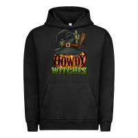 Pigment Black Howdy witches Urban Hoodie - NancyCooperArtShop