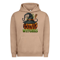 Pigment Burro Howdy witches Urban Hoodie - NancyCooperArtShop
