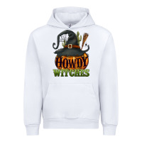 White Howdy witches Urban Hoodie - NancyCooperArtShop