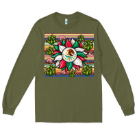 Army Green sunflower mexican flag tumbler Long Sleeve Tee - JahusDesignShop