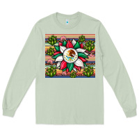 Matcha sunflower mexican flag tumbler Long Sleeve Tee - JahusDesignShop