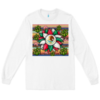 White sunflower mexican flag tumbler Long Sleeve Tee - JahusDesignShop