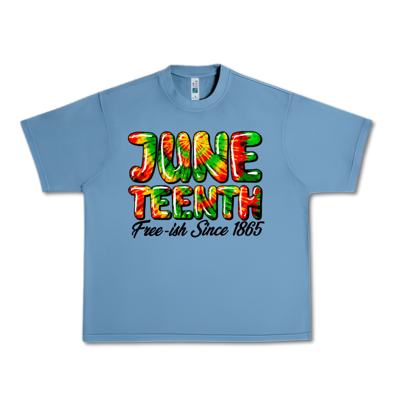 Juneteenth Free Ish Since 1865 Urban Heavy Tee by HRA Design Shop | Teevron
