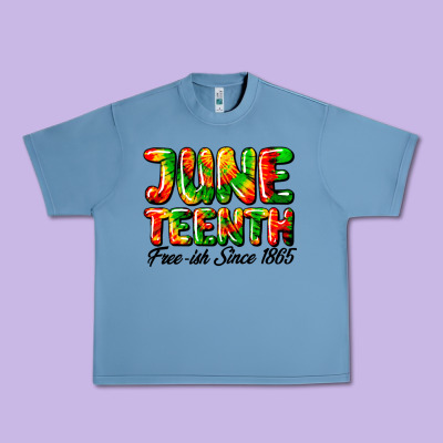 Juneteenth Free Ish Since 1865 Urban Heavy Tee Designed By Hra Design Shop