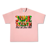 Salmon juneteenth free ish since 1865 Urban Heavy Tee - HRA Design Shop