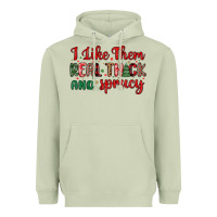 Matcha i like them real thick and sprucy Heavyweight Hoodie - MaliasSmallBusiness