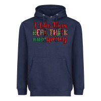 Navy i like them real thick and sprucy Heavyweight Hoodie - MaliasSmallBusiness