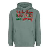 Sage i like them real thick and sprucy Heavyweight Hoodie - MaliasSmallBusiness