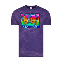 Cloud Purple lgbtq gender gay symbol Vintage Tee - HRA Design Shop