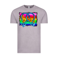 Vintage Zinc lgbtq gender gay symbol Vintage Tee - HRA Design Shop
