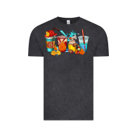Vintage Black firefighter coffee cups Vintage Tee - AdoDesignShop