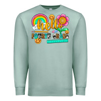 Seafoam hello fourth grade Premium Sweatshirt - NancyCooperArtShop