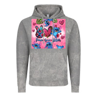 Cloud Rock peace love stitch Vintage Hoodie - Zillion Design Studio