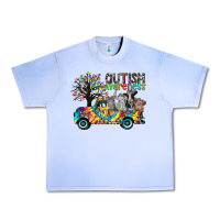 Grape Ice autism avareness3 Urban Heavy Tee - CowhideDigitalArt