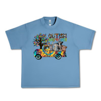 Pebble Blue autism avareness3 Urban Heavy Tee - CowhideDigitalArt