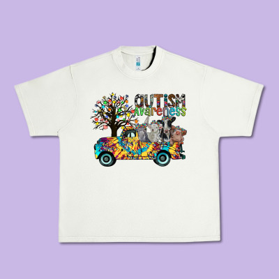 Autism Avareness3 Urban Heavy Tee Designed By Cowhidedigitalart
