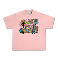 Salmon autism avareness3 Urban Heavy Tee - CowhideDigitalArt
