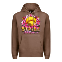 Chestnut strike out cancer softball Premium Hoodie - Artiststas