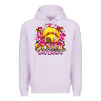 Lilac strike out cancer softball Premium Hoodie - Artiststas