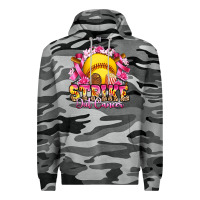 Slate Camo strike out cancer softball Premium Hoodie - Artiststas