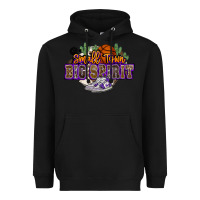 Black small town big spirit basketball Heavyweight Hoodie - NancyCooperArtShop