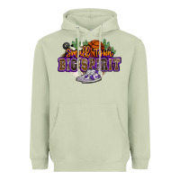 Matcha small town big spirit basketball Heavyweight Hoodie - NancyCooperArtShop