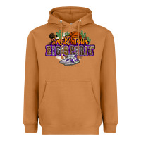Meerkat small town big spirit basketball Heavyweight Hoodie - NancyCooperArtShop