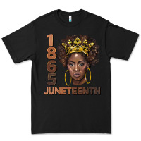 Black 1865 juneteenth black women Premium Tee - BarkalooDesign