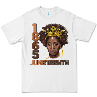 White 1865 juneteenth black women Premium Tee - BarkalooDesign
