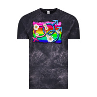 Cloud Black lgbtq gender bisexuality symbol Vintage Tee - HRA Design Shop