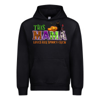 Black This mama loves her spooky crew Urban Hoodie - NancyCooperArtShop