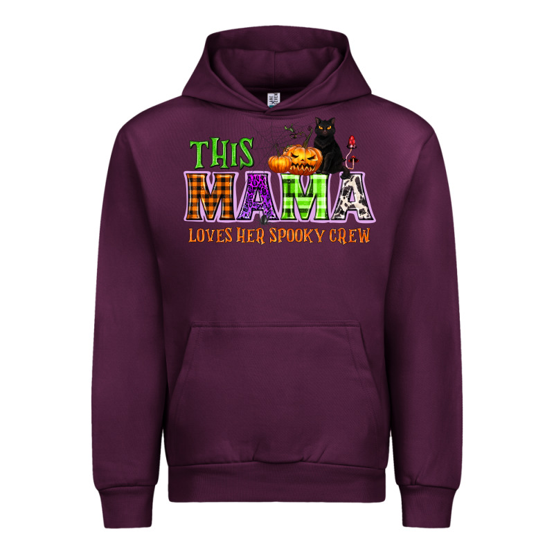 This Mama Loves Her Spooky Crew Urban Hoodie by NancyCooperArtShop | Teevron
