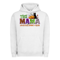 Pigment Lunar Rock This mama loves her spooky crew Urban Hoodie - NancyCooperArtShop
