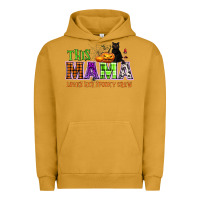 Pigment Peanut Butter This mama loves her spooky crew Urban Hoodie - NancyCooperArtShop
