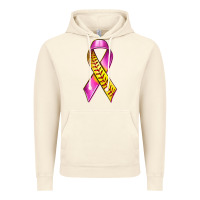 Vintage Artic Breast Cancer Ribbon Softball Vintage Hoodie - texasbilliewilder