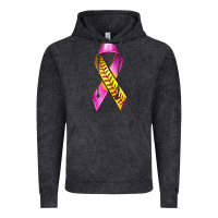 Vintage Black Breast Cancer Ribbon Softball Vintage Hoodie - texasbilliewilder