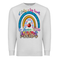 Dove Grey it takes a big heart to shape little Premium Sweatshirt - NancyCooperArtShop