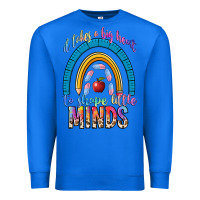 True Royal it takes a big heart to shape little Premium Sweatshirt - NancyCooperArtShop