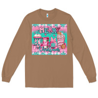 Toasted Coconut merry Christmas pink coffee Long Sleeve Tee - Jasminsmagicworld
