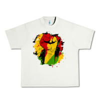 Pistachio juneteenth fist Urban Heavy Tee - HRA Design Shop