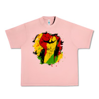Juneteenth Fist Urban Heavy Tee | Teevron