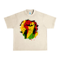Sandshell juneteenth fist Urban Heavy Tee - HRA Design Shop