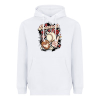 White checkered retro baseball Heavyweight Hoodie - MaliasSmallBusiness
