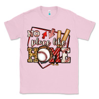 Bubblegum Pink no place like home baseball Classic Tee - Jasminsmagicworld