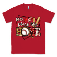 Red no place like home baseball Classic Tee - Jasminsmagicworld