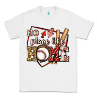White no place like home baseball Classic Tee - Jasminsmagicworld