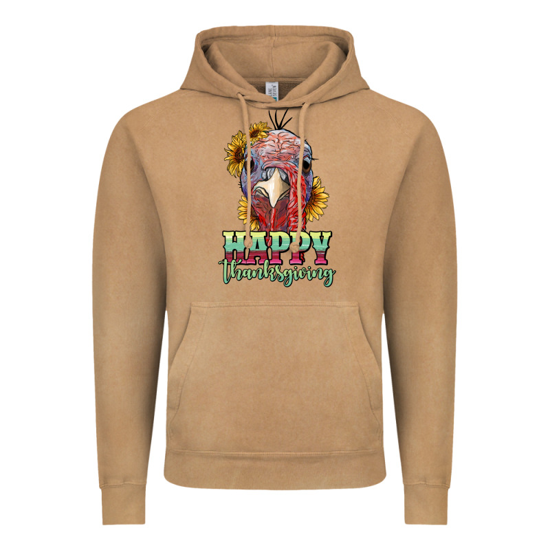 Happy Thanksgiving Turkey Vintage Hoodie by RanaPortraitStore | Teevron