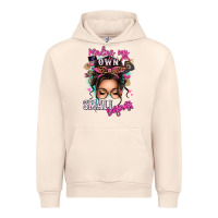 Sandshell minding my own small business messy bun Urban Hoodie - texasbilliewilder