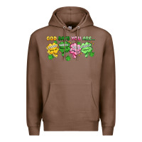 Chestnut st. patrick's day god says you are Premium Hoodie - Artiststas