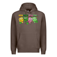 Coffee st. patrick's day god says you are Premium Hoodie - Artiststas